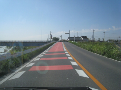 安城、岡崎からの道順。鷲塚橋左見えます